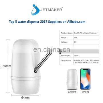 2018 Autumn New Arrival Portable Wireless Dispenser Drinking Battery 2000mAh Water Pump 5 Gallon Bottled Water Dispenser photo-6