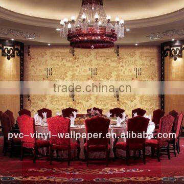 paper wall covering natural material wallpaper chinese flower style wallpaper Kareena tapet