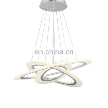 modern simplified 220v 31w aluminum annular acrylic decor pendant light