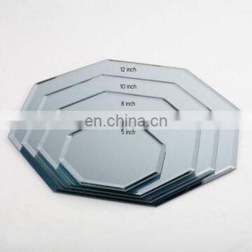 Home Decoration MDF Decorative Mirror Candle Plate