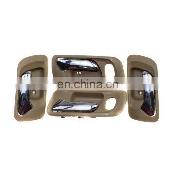 Beige color Front Interior Inside Door Handles car Fit For Honda 72125S0XA21ZB