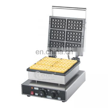 New Arrival Kitchen Commercial Best Square Belgian Waffle Maker Supplier