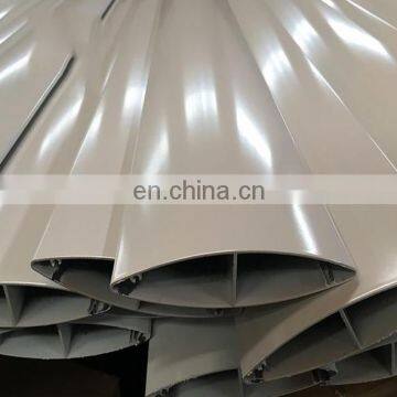 China Manufacturer Aluminium Profile / OEM Aluminium Sun Shade Louvers / Aluminium C-rail Profile photo-5