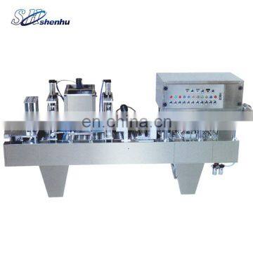 Shanghai Factory Plastic Cup Thermoform Fill Seal Machine With CE/SGS Popular Type photo-2