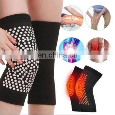 1 Pair Self Heating Knee Pads Arthritis Brace Support Patella Knee Sleeves Pads Magnetic Therapy Kneepad Pain Relief