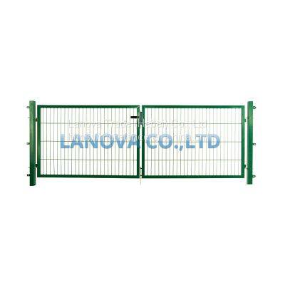 Double Swing Gate - Square Pipe