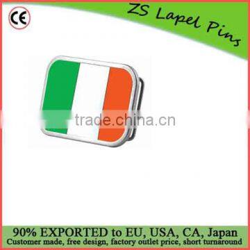 Custom quality Ireland Flag Belt Buckle