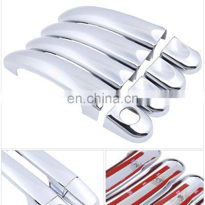 for Volkswagen VW Touran MK1 2003~2015 Chrome Door Handle Cover Trim Set Car Styling Accessories 2004 2005 2006 2007 2008 2009