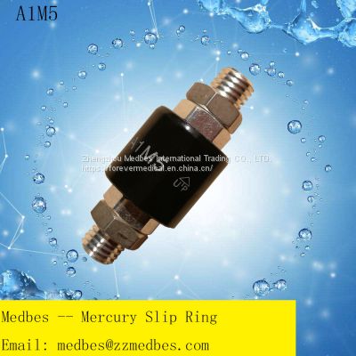 10A Mercury Liquid Slip Ring Rotary Connector Conductive Ring A1MT