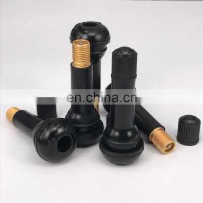 Tubeless Natural Rubber Snap-in Aluminium Tire Valve Tr414 Tr413