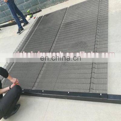 Low Price Powder Coated 358 Anti Climb Security Fence for Airport / Prison Fence Safety Fence