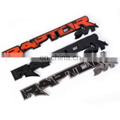ABS Plastic Car Trunk 3D Custom Sticker Name Plate Badge Emblem Decal photo-3