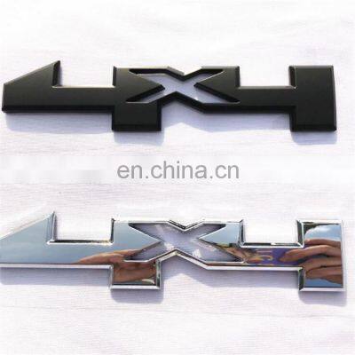 Plastic Customized ABS Chrome 4X4 Body Decoration Car Badge Emblem Sticker For Chevrolet photo-2