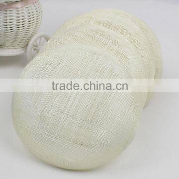 Ivory Sinamay Hat Fascinator Base Wholesale
