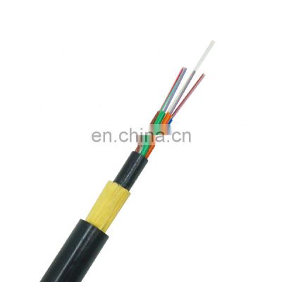 ADSS 24 36 48 72 96 core optic fiber cable All-Dielectric non material cable with aramid yarn