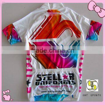 Sublimated Short Sleeves Cycling Jersey photo-2