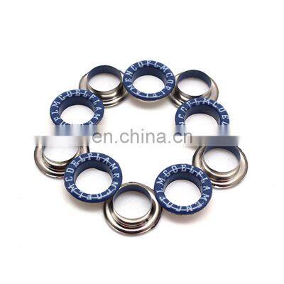 12mm Good Quality Customized Steel Engraved Metal 6mm Top Brass Eyelets/grommets photo-3