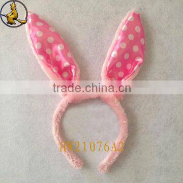 Lovely Pink Rabbit Ears Headband