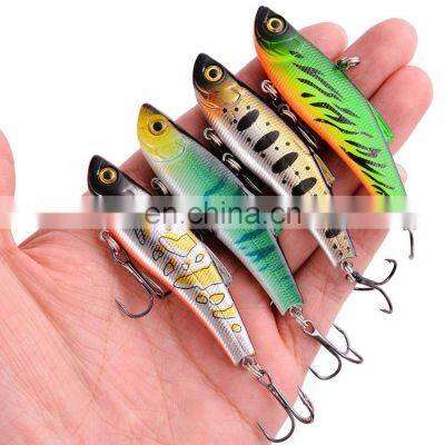 Top quality 18g 7cm All Swimming depth long casting Hard surf Fishing lure VIB bionic artificial lure fishing bait