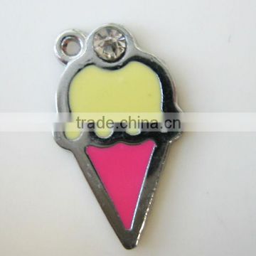 DIY rhinestone ice cream pendant (SK-201)