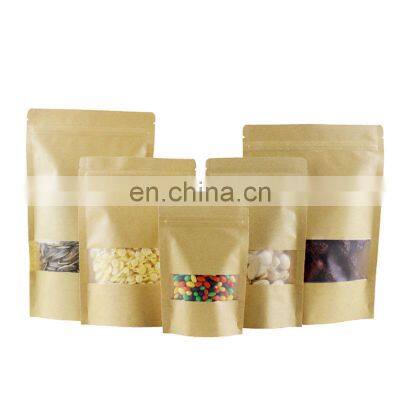 Dry food kraft paper hot sale food packaging for candy bar wrapper