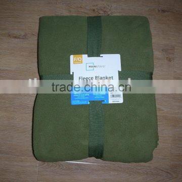 Polar fleece blanket anti-pilling