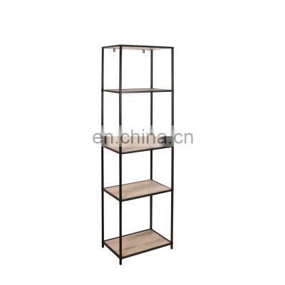 K&B modern style 4 tier bookcase book shelf simple display book storage shelf for home