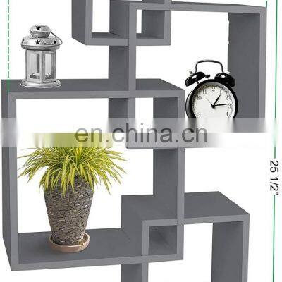 4 Cube Intersecting Wall Mounted Floating Shelves photo-5