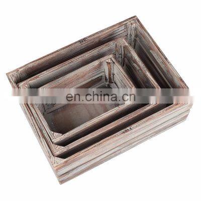 Wholesale Wine Champagne Used Wooden Shipping Crates photo-4