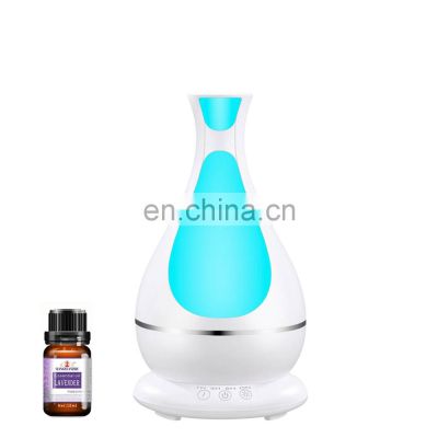 7 Color LED Light 400ml Unique Bowling Ball Shape Ultrasonic Air Humidifier  Aroma Diffuser