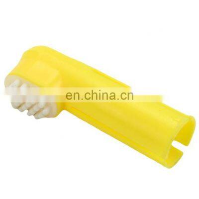 High Quality Eco-friendly Toothbrush Dog Brush Addition Bad Breath Tartar Teeth Care Dog Cat Cleaning Mouth