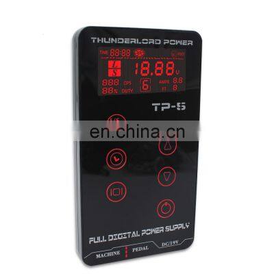 Upgrade Tattoo Power Supply Dual Touch LCD Display Tattoo Power Supply for Tattoo Machines Red photo-2