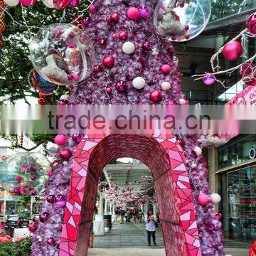 Hot selling 10m giant christmas tree with arches door