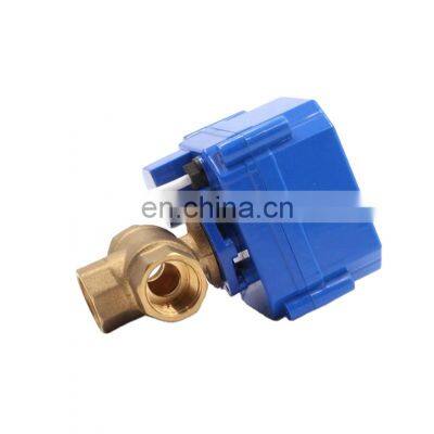 CWX-25S mini electric actuator motor valve 1/2\