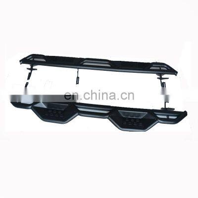 Auto Side Step For Jeep Gladiator JT Running Board 2020 + Black Nerf Bars Pickup Accessories photo-3