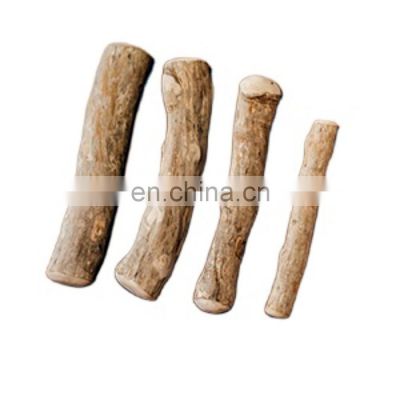 200g-700g S M L XL Size Minimalist Original Color Sustainable Interactive Pet Toys Coffee Wood Dog Chew