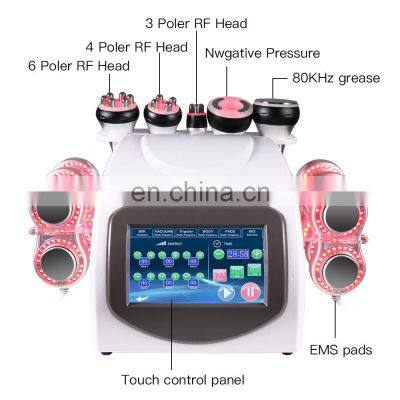 Vacuum Cavitation System Except Cryolipolysis Slimming Machine CAVITATION VACUUM LASTER MULTIPOLE RF Ems photo-2