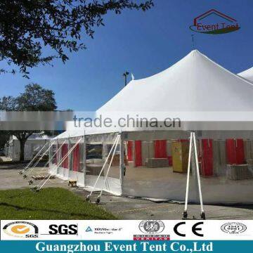 Cheap large peg and pole tent for party events