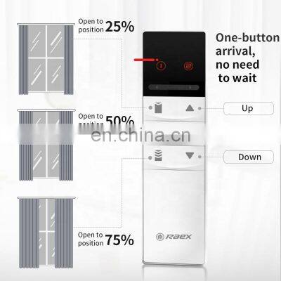 Remote Control Wifi Smart System Drapery Ceiling Mount Brackets Aluminium Motorized Electric Curtain Track photo-2
