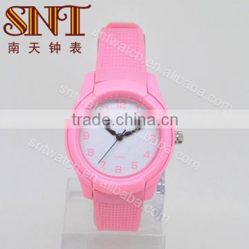 Simple style watch plastic watch for girls