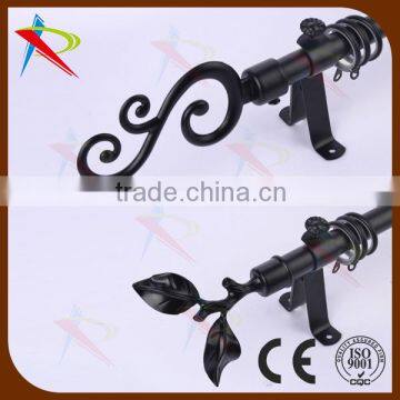 wrought iron curtain rod ,Curtain finial