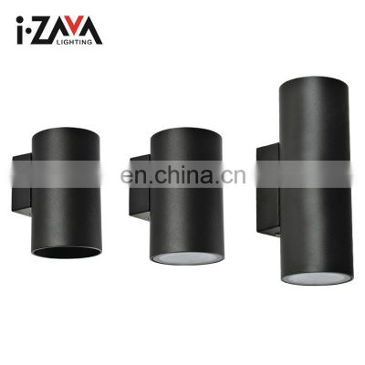 Modern Simple Black Round Hotel Home Indoor Wall Mounted Bedroom Decorative Aluminum Wall Light