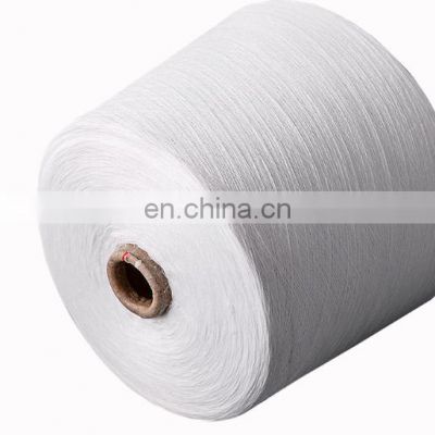 100% polyester ring spun yarn manufacturer waxed 30/1 fabricante de fio fiado em anel de poliester