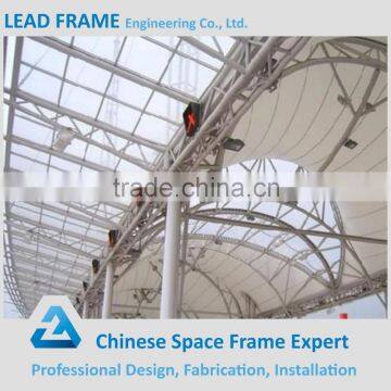 Low Cost Prefabricated Glass Roof For Exhibition Hall photo-2
