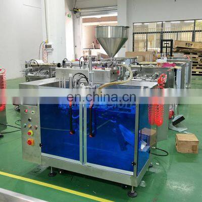 Automatic Liquid Pump Measuring Stand up Spout Pouch Filling Machine photo-2