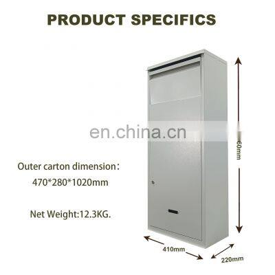 Parcel Delivery Box Factory Direct Drop&standing Box With Security Lock Door Drop Box photo-4