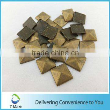 fashion pyramid copper hotfix stud for jeans