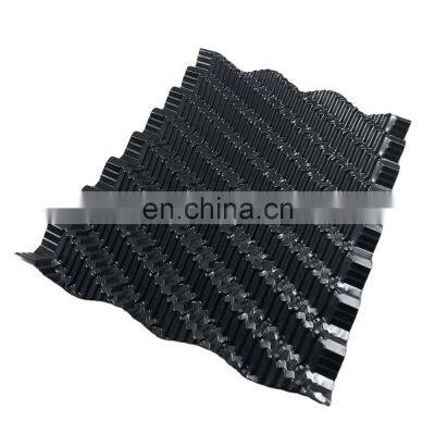 cooling tower fill media 305mm 610mm oblique wave PVC sheet for cooling tower