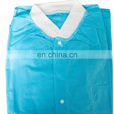 Disposable chemical nonwoven lab coats