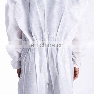Chinese Factory Directly Supply Coverall Jumpsuit Disposable Protective Non-woven Waterproof Coveralls